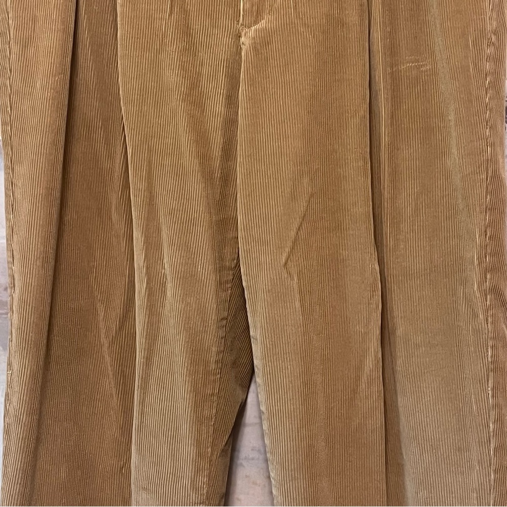 VTG Tommy Hilfiger Pants Men 38x28 Brown Corduroy Relaxed Wide Leg Baggy 90s Y2K - Picture 6 of 15